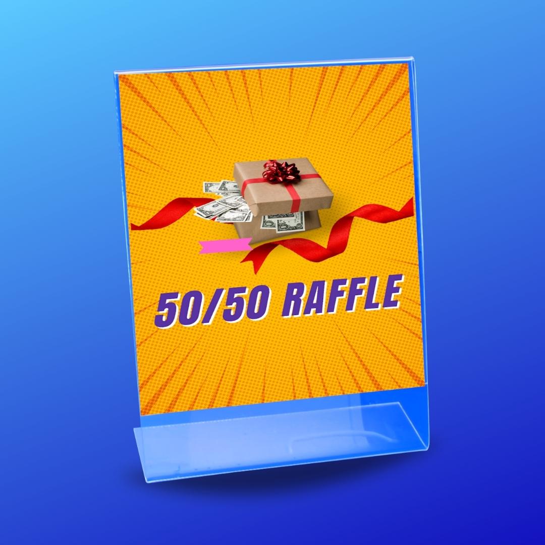 Raffle Kit Sign Holder