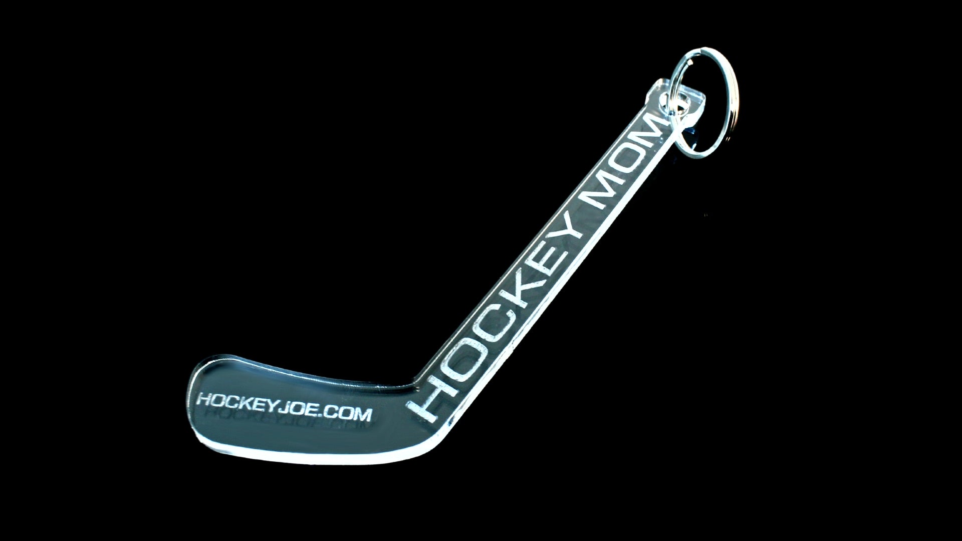 hockey mom keychain