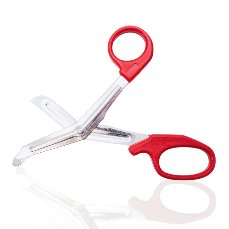 Red hockey tape scissors
