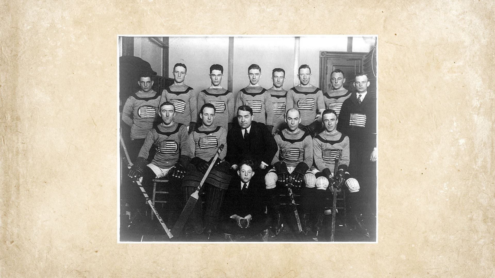 First USA Olympic Ice Hockey Team