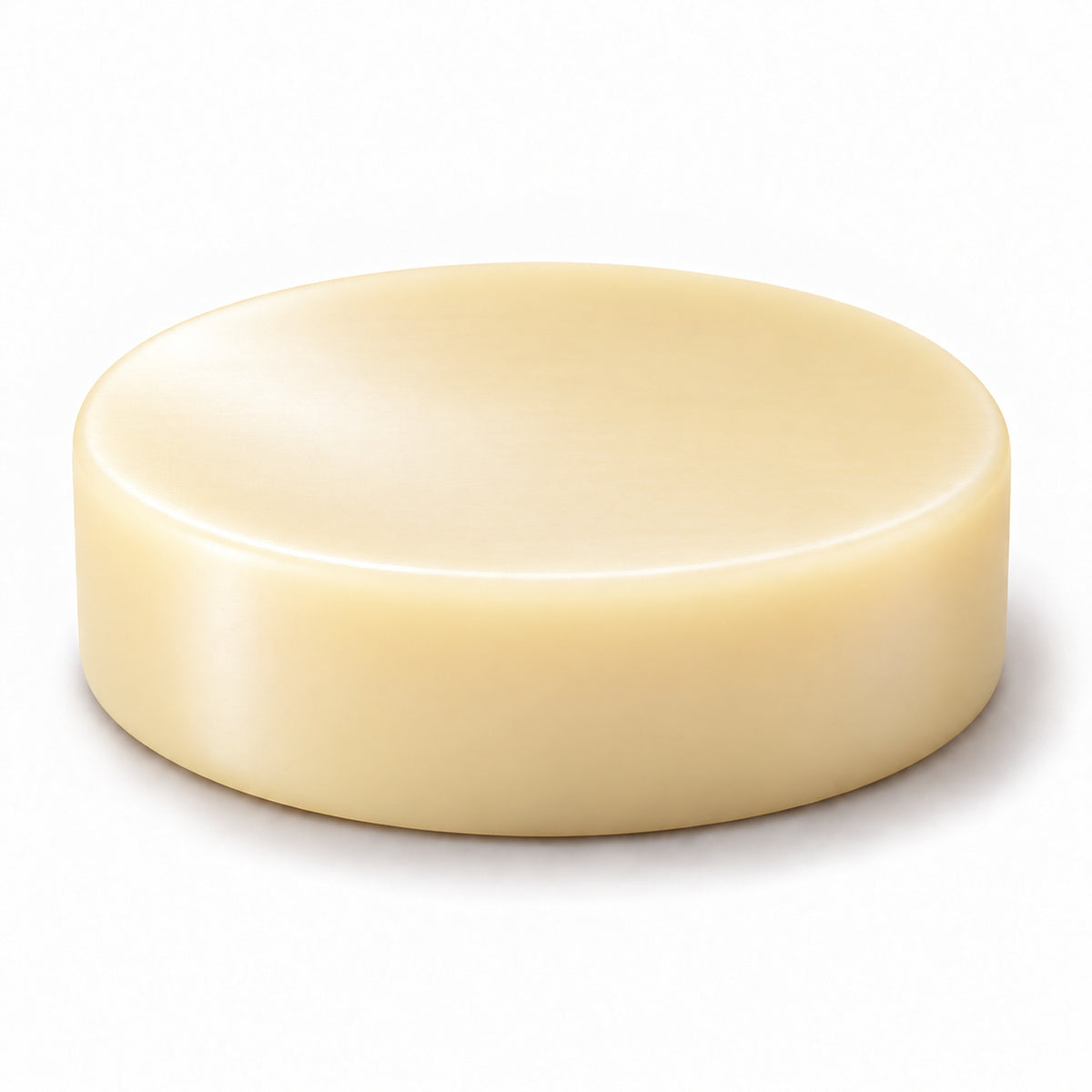 Hockey Joe vanilla hockey stick wax puck on a white background