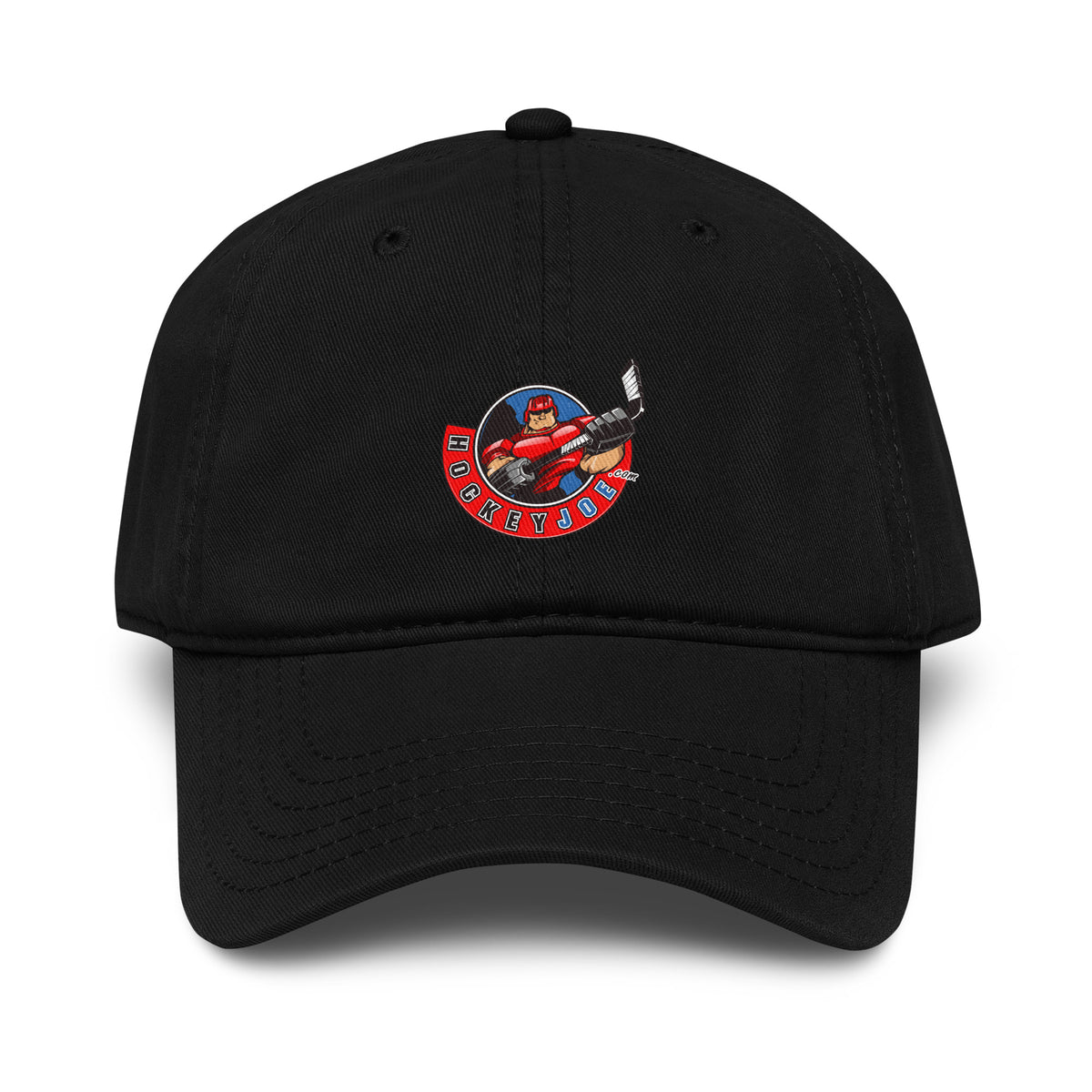 Hockey Joe Classic Cap in Black — front view