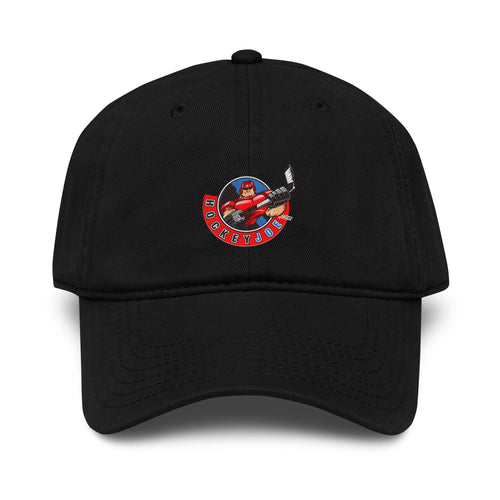 Hockey Joe Classic Cap in Black — front view