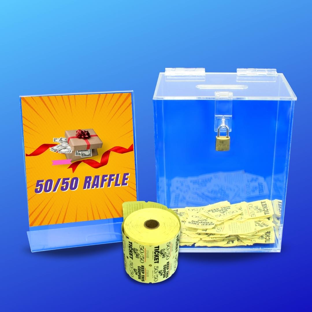 R50 Raffles 50/50 Raffle Fundraising Kit – Hockey Joe