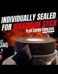 black hockey tape