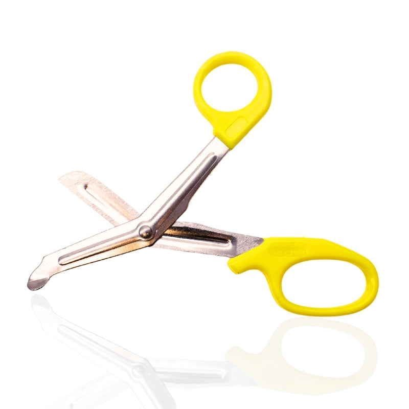 Yellow hockey tape scissors